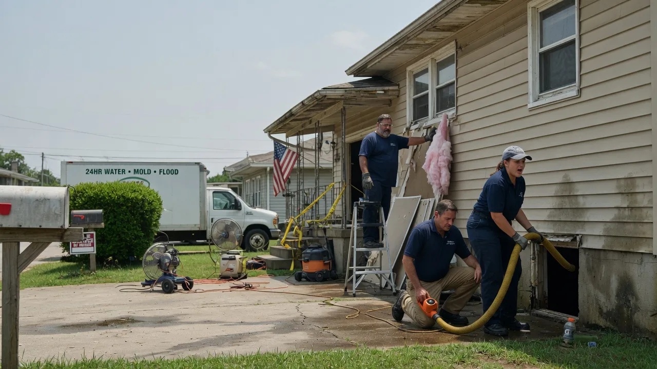 Water Damage Repair in Hutto, TX near me